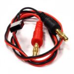 RX-JR Type Battery Charging Cable w/ Banana Plugs 600mm 22AWG Wire