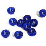 V2 Color Flanged Serrated Wheel Nut (10) 4mm Size