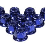 Color Flanged Lock Nut (10) 5mm Size