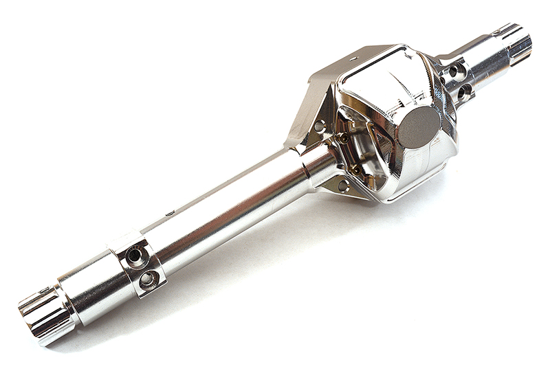 C24452SILVER Complete Front Axle Case for Axial 1/10 Wraith 2.2 AX80061 AX80062 AX80069 - Image 1