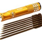 QuickPit Set, Metric+Standard Size 7pcs Allen Hex Tips