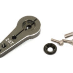 Billet Machined Single Sided Servo Horn 24T for Hitec Servo (r=20, 24mm Holes)