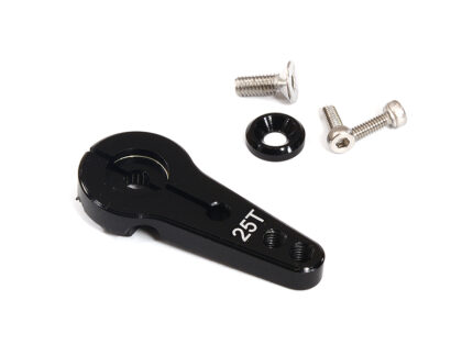 Billet Machined Single Sided Servo Horn 25T for Futaba Servo (r=20, 24mm Holes)