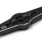 Billet Machined Double Sided Servo Horn 23T for KO & JR Servo (r=20, 24mm Holes)