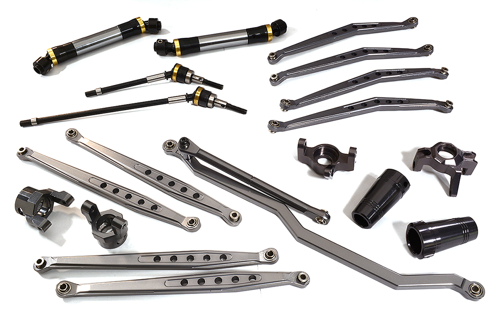 C24534GUN Billet Machined Stage 2 Conversion Set for Axial Wraith 2.2 - Image 1