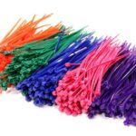 Mixed Color Plastic Tie Wrap / Cable Tie (500) Small Size