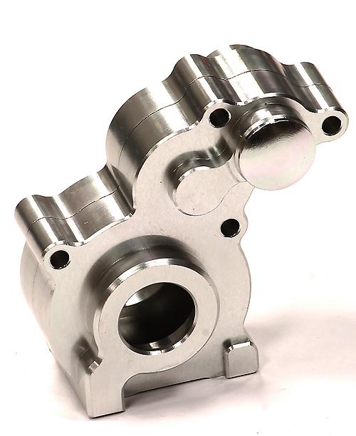 C24567SILVER Billet Machined Alloy Center Gearbox for Axial SCX-10 Honcho & Dingo AX80009 - Image 1