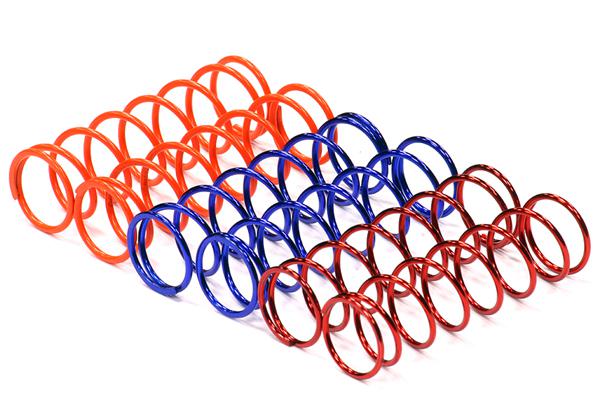 C24590 Speed Tune Front Spring Set (6) for Axial 1/10 EXO Off-Road - Image 1