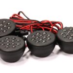 Off-Road High Brightness Large Spot LED Light (4) Set+Housing