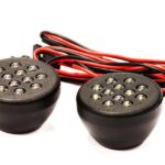 Off-Road High Brightness Large Spot LED Light (2) Set+Housing