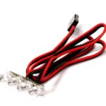 Straight Mounted Type High Brightness LED Light (4) Set