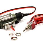 Billet Machined Realistic Power Winch for Scale Rock Crawler 1/10 Size