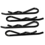 Color Body Clips Large (4) for 1/5 & 1/4 Size Vehicles