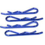 Color Body Clips Large (4) for 1/5 & 1/4 Size Vehicles