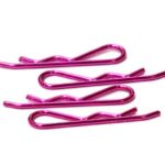 Color Body Clips Large (4) for 1/5 & 1/4 Size Vehicles