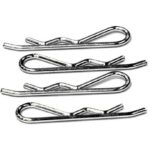 Color Body Clips Large (4) for 1/5 & 1/4 Size Vehicles