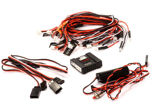 C24686 Realistic Lighting System w/ Flash Mode for 1/10 & 1/8 Vehicles By G.T. Power - Image 1