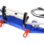 Machined Alloy Front Bumper w/ LED (2) for Axial SCX-10, Dingo & Honcho AX80044