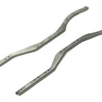 Alloy Frame Rail Set (2) for SCX-10 Dingo, Honcho & Jeep