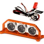 Billet Machined T4 Realistic Roof Top Spot White LED (3) Light Set