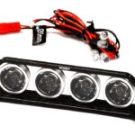 Billet Machined T4 Realistic Roof Top Spot White LED (4) Light Set