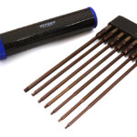 QuickPit Spring Steel Allen Hex (7) Wrench Set w/ Carbon Fiber Handle