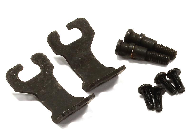 C24881 Metal Bracket Adapter for Wheely King with 1/10 Size Snowmobile Conversion - Image 1