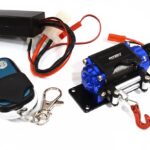 Billet Machined T3 Realistic Mega Winch w/Wireless Module for 1/10 Scale Crawler