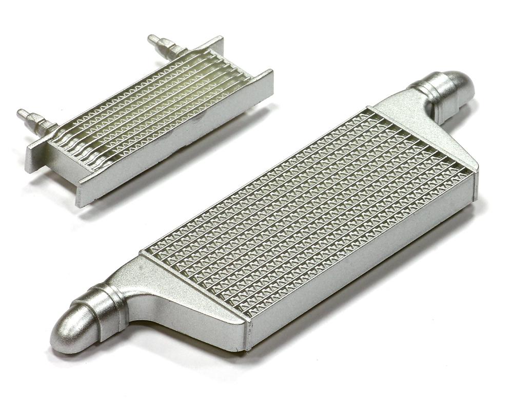 C24909 Realistic Plastic Scaled Intercooler & Oil Cooler for 1/10 Size - Image 1