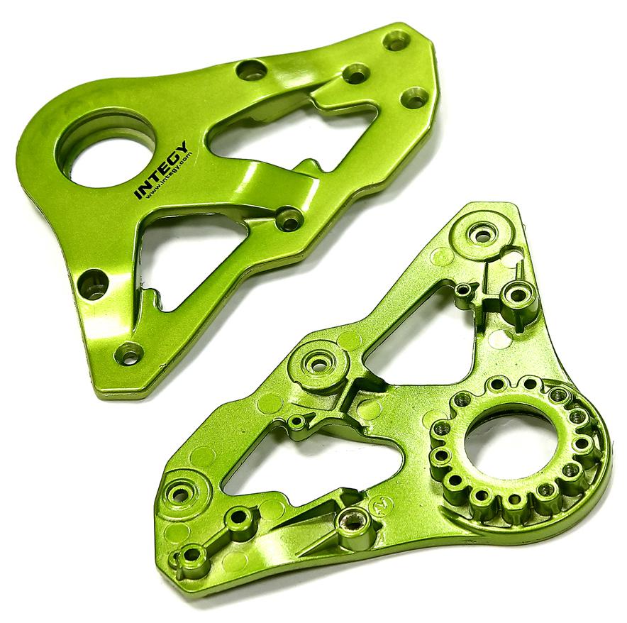 C24939GREEN Replacement Right Side Plastic Main Frame for Snowmobile & Sandmobile Conversion - Image 1