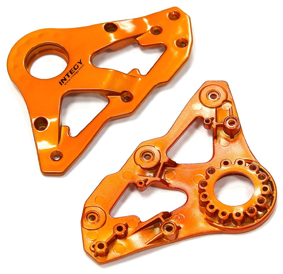 C24939ORANGE Replacement Right Side Plastic Main Frame for Snowmobile & Sandmobile Conversion - Image 1