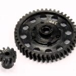 Billet Machined Steel Gear Set for Axial 1/10 Off-Road EXO Terra Buggy - 44T+11T