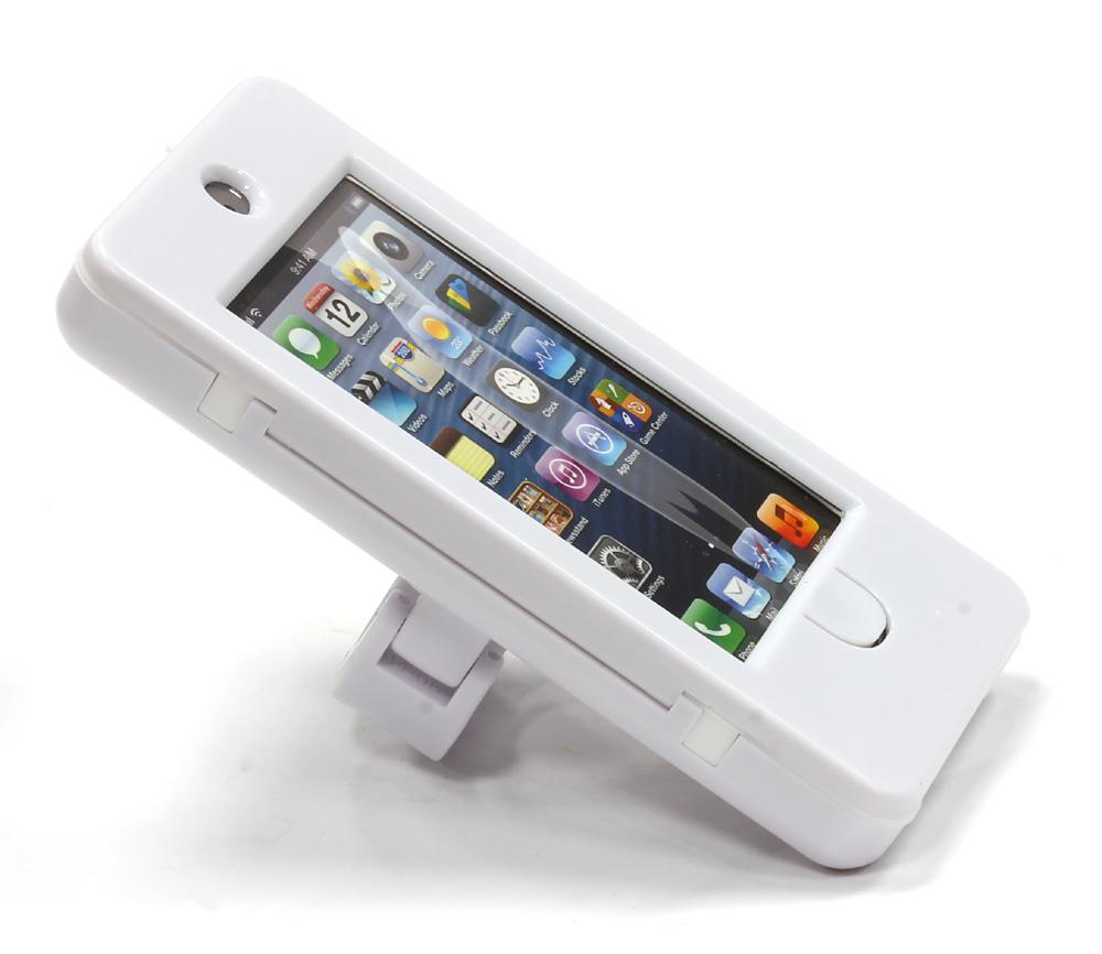 C24972WHITE Bike Mount Kit w/ Protection Case for iPhone 5 - Image 1