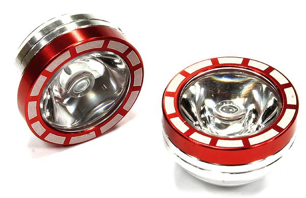 C24978RED Realistic Billet Machined Alloy Housing for 5mm LED (2) Light - Image 1