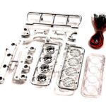 Realistic Folding Light Bar w/ 4 LED Light Set for 1/10 Size Off-Road