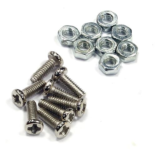 C25047 T2 Mounting Hardware M2x6 Screws & Nuts (6) for Off-Road Hooks - Image 1
