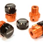 Billet Machined 17mm Wheel Hex (4) +6mm Offset for T-Maxx, 1/10 Revo & Summit