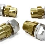 V2 Billet Machined 17mm Wheel Hex(4) +12mm Offset for T-Maxx, 1/10 Revo & Summit