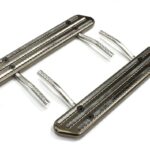 Billet Machined T1 Side Step (2) Kit for SCX-10, Dingo, Honcho & Jeep