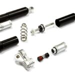 Billet Machined Rebound Adjustable Shock (2) for T-Maxx & E-Maxx (L=104mm) 3762A