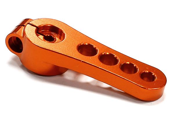 C25120ORANGE Billet Machined Steering Servo Horn for Losi 5ive-T - Image 1