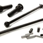 Universal Steel F/R Drive Shaft (2) w/ CV Coupler for Losi 5ive-T