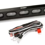 Realistic T4 Adjustable Spot Light Bar (5) w/ LED for 1/10 & 1/8 Scale