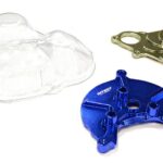 Machined Heatsink Motor Mount w/ Spur Gear Cover for SCX-10 Dingo, Honcho & Jeep