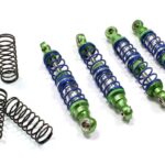 Billet Shock Set (4) for SCX-10 Dingo, Honcho & Jeep (L=72mm)