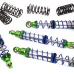 Billet Shock Set (4) for SCX-10 Dingo, Honcho & Jeep (L=82mm)