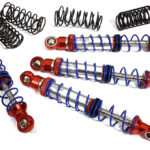 Billet Shock Set (4) for SCX-10 Dingo, Honcho & Jeep (L=82mm)
