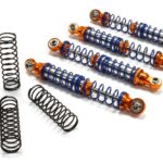 Billet Shock Set (4) for SCX-10 Dingo, Honcho & Jeep (L=92mm)
