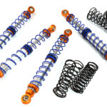 Billet Shock Set (4) for SCX-10 Dingo, Honcho & Jeep (L=102mm)