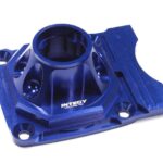 Billet Machined T2 Clutch Carrier Mount Housing for Losi 5ive-T - Blue
